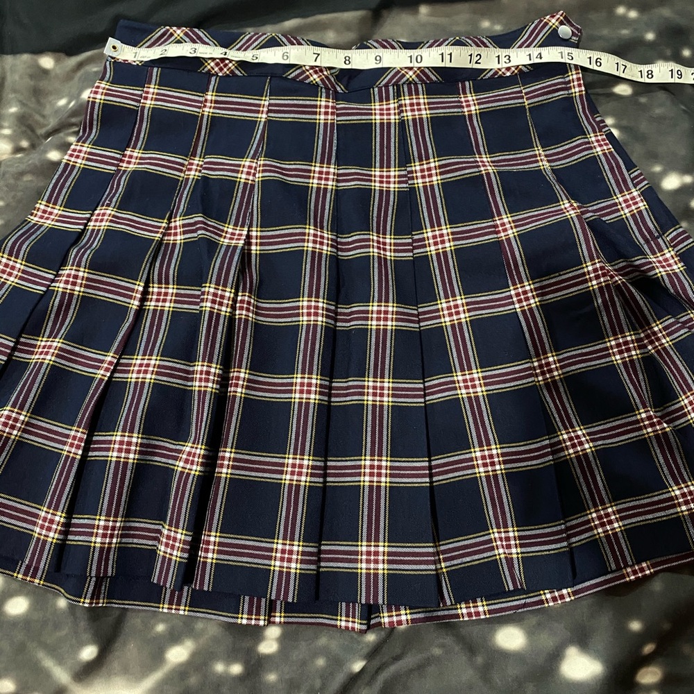 H & M Divided Plaid Tennis Skirt